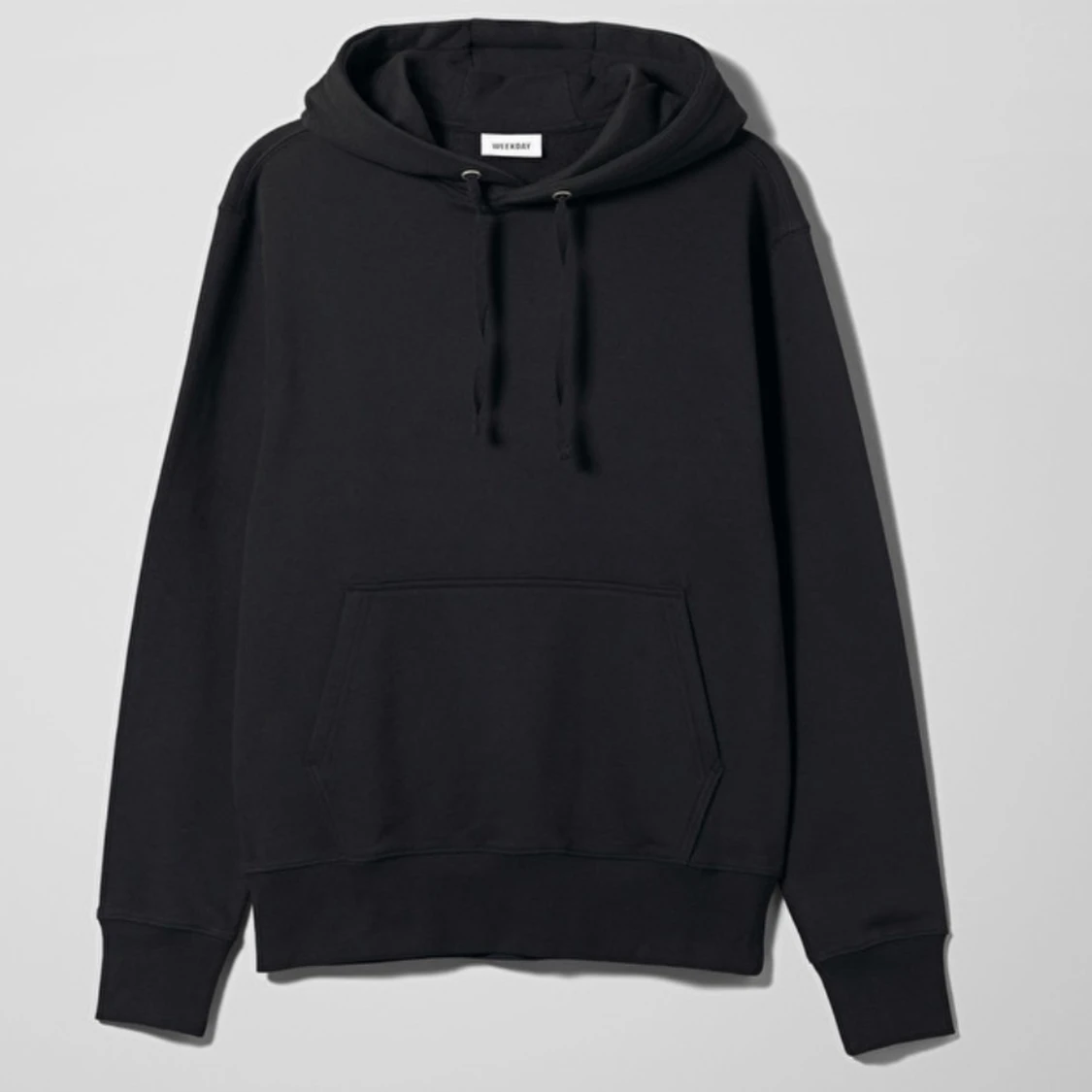 Svart Hoodie Weekday