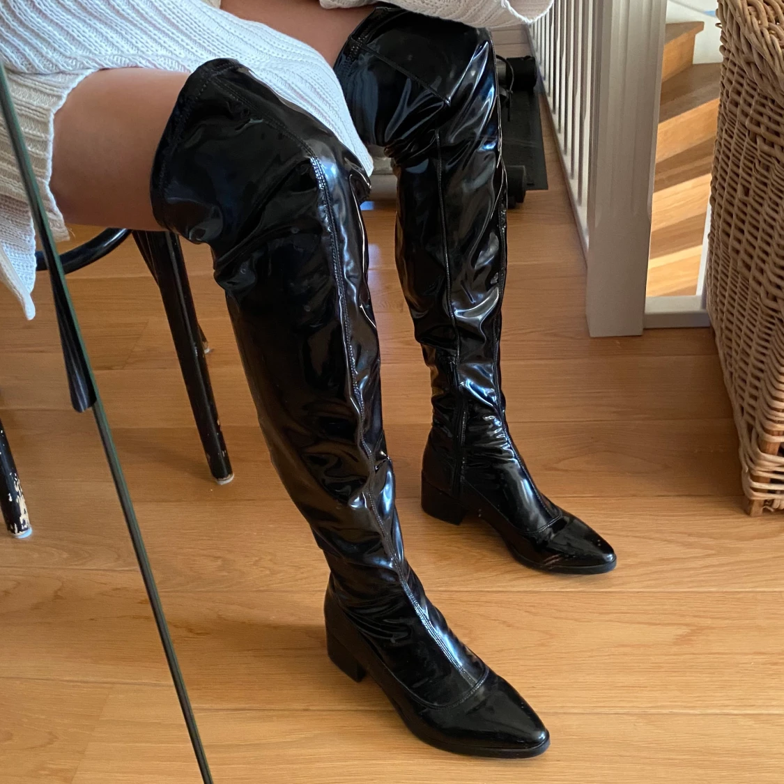 Knähöga stövlar  - 90