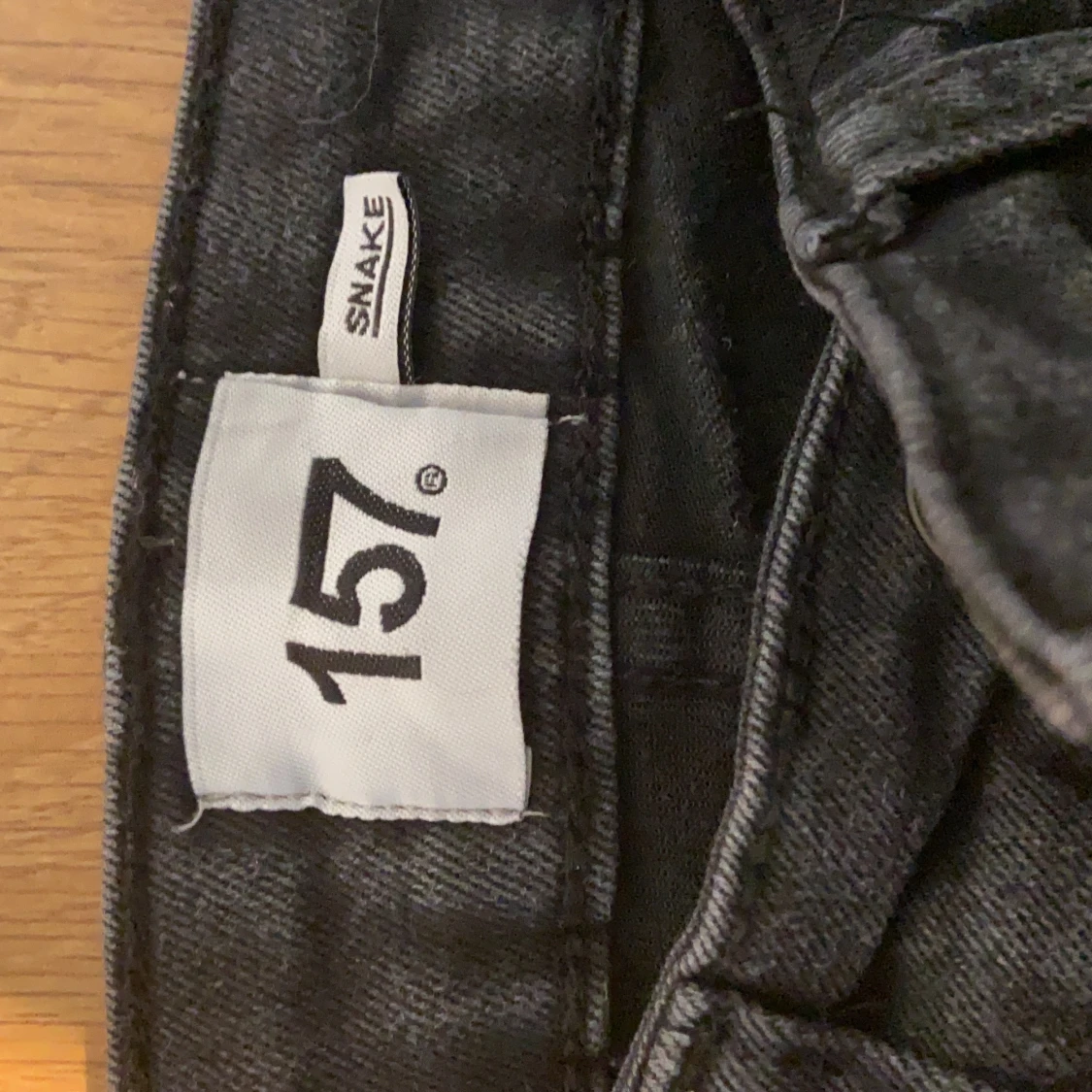 Grå/Svarta jeans från Lager 157 i st.XXS - 90