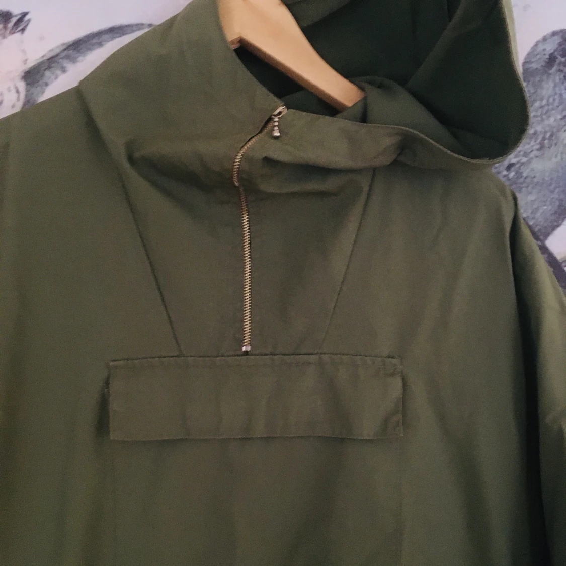 Grön anorak  - 90