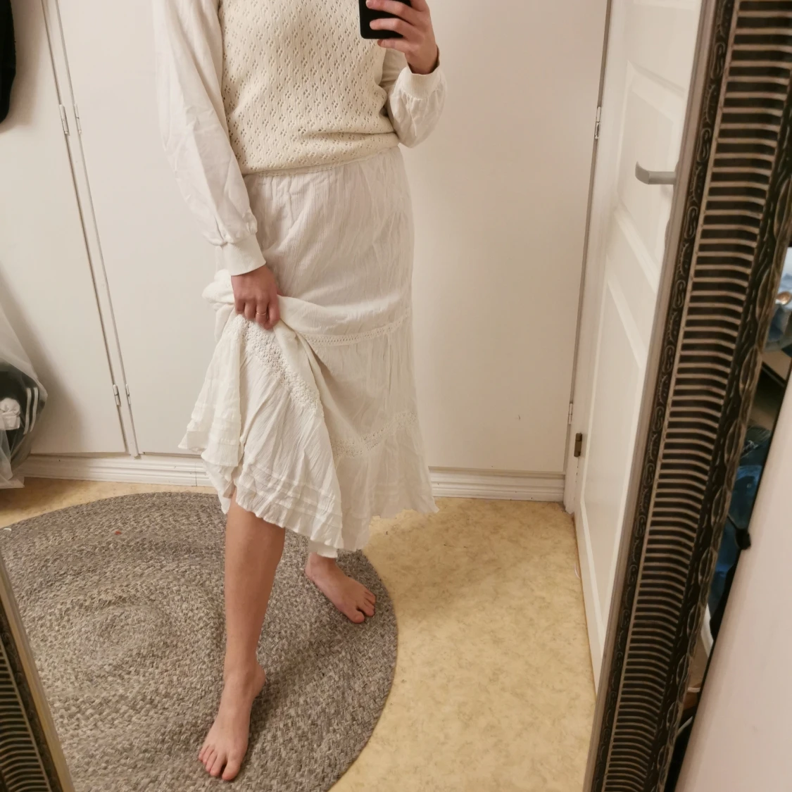 Vintage bohemisk kjol