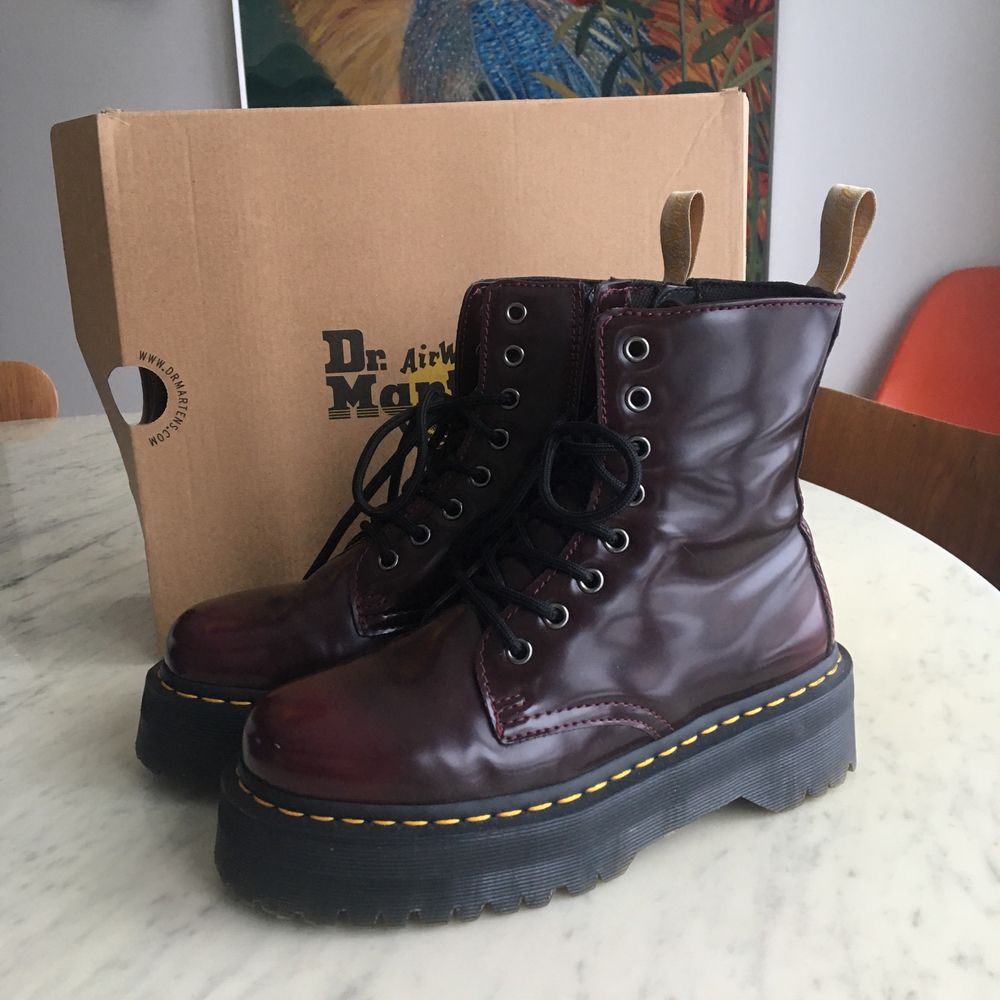 Dr martens Jadon vegan cherry | Plick Second Hand