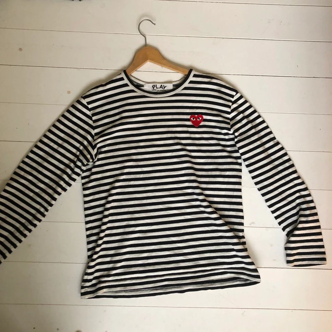 CDG randig tröja långärmad - 90