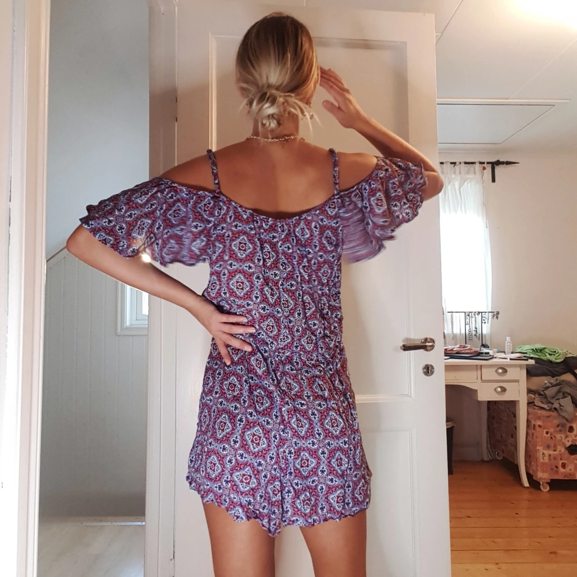 Mönstrad romper - 90