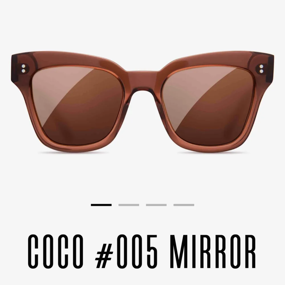 Säljer dessa solglasögon ifrån Chimi Eyewear. Slutsålda på deras hemsida. Nypris 899kr. Modellen är #005 i färgen Coco. Frakt tillkommer.  (Den lilla ”påsen” som de ligger i fattas, se bild på allt som ingår). . Accessoarer.
