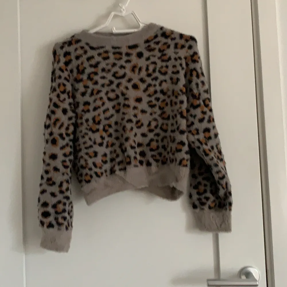 En jättefin leopard tröja ifrån MANGO, den är i strl. S och kostade i nypris 500kr, mitt pris 100kr. Tröjor & Koftor.