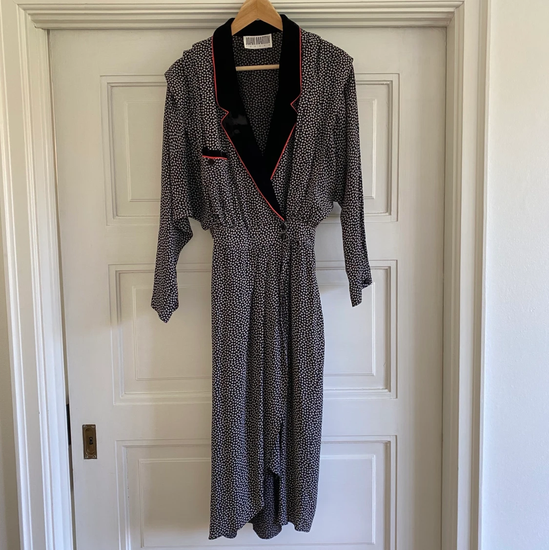 Vintage omlottklänning  - 91