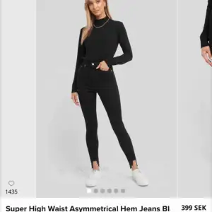 Jeans från nakd i storlek 36. Aldrig använda! Nypris 399kr. Möts upp eller fraktar. 😊 (säljer likadana i grå vid intresse.  