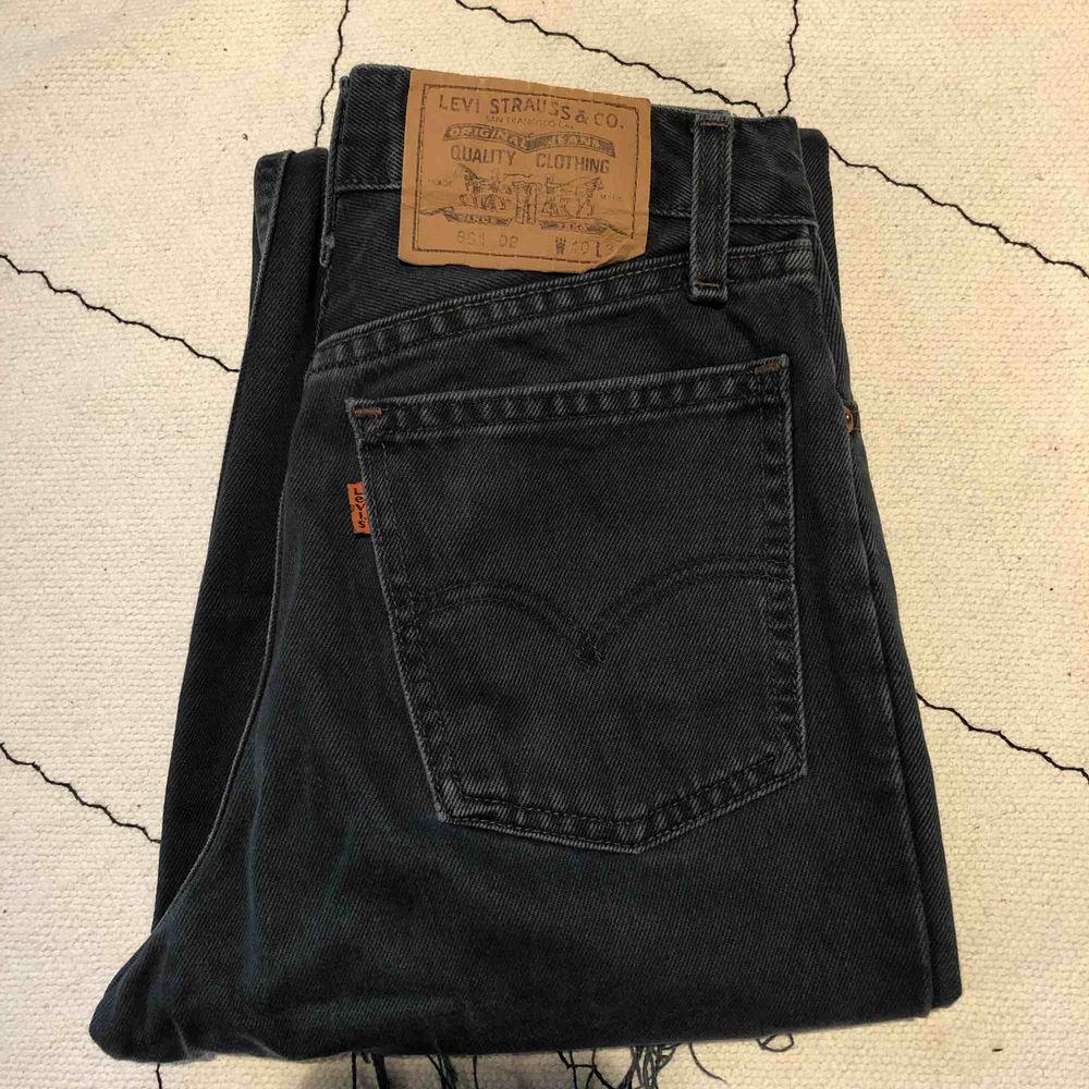 Levis 881 02 blå denim (ej svart | Plick Second Hand