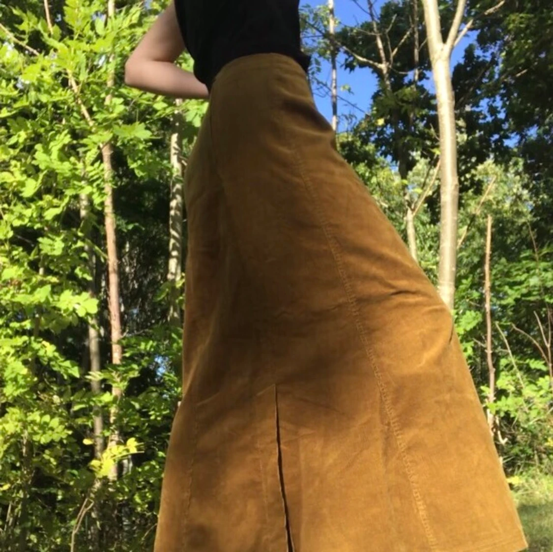 Lång Manchesterkjol - 91