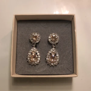 Lily and rose örhängen  - Säljer mina Lily and rose örhängen då de inte är min stil längre, har använt de 2 gånger men de är såklart tvättade. Har tappat bort locket till asken tyvärr. Frakt är inkluderat i priset!