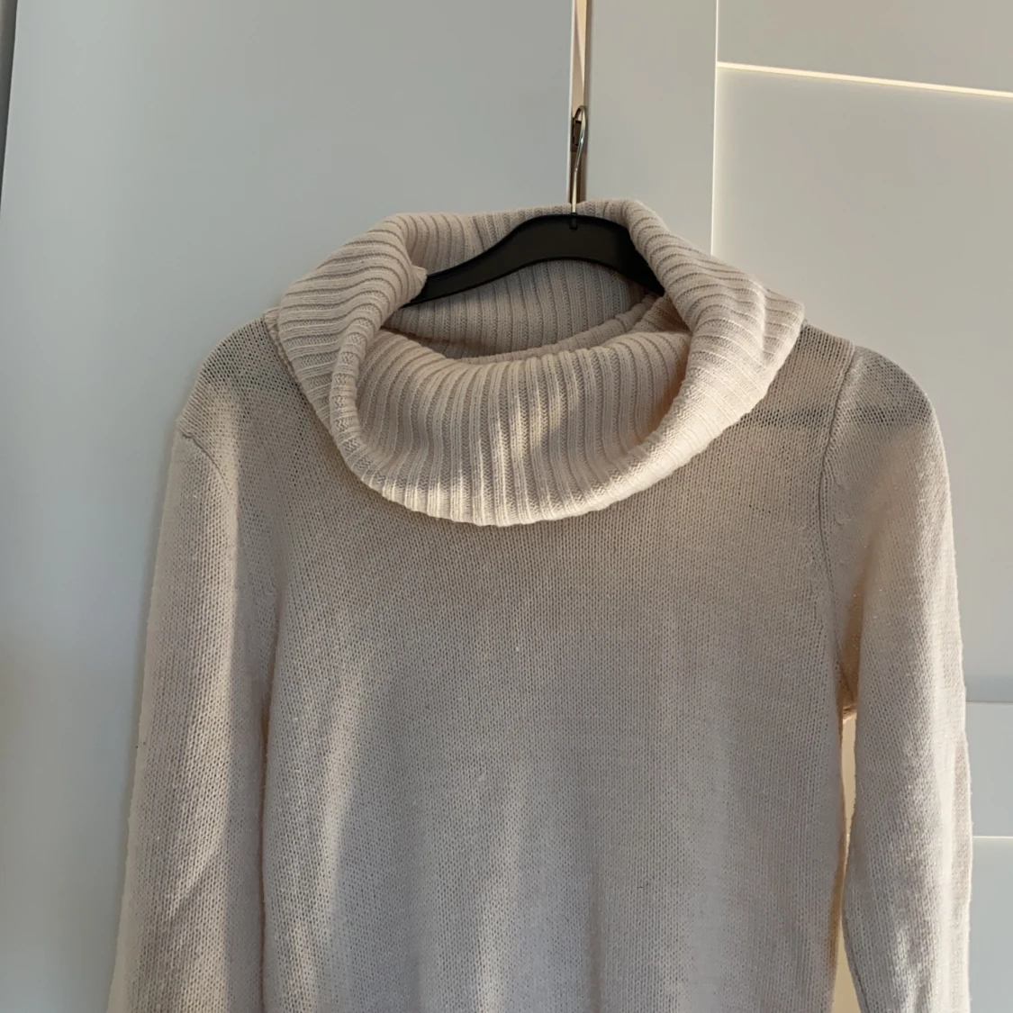 beige stickad klänning🤎🤎 - 90