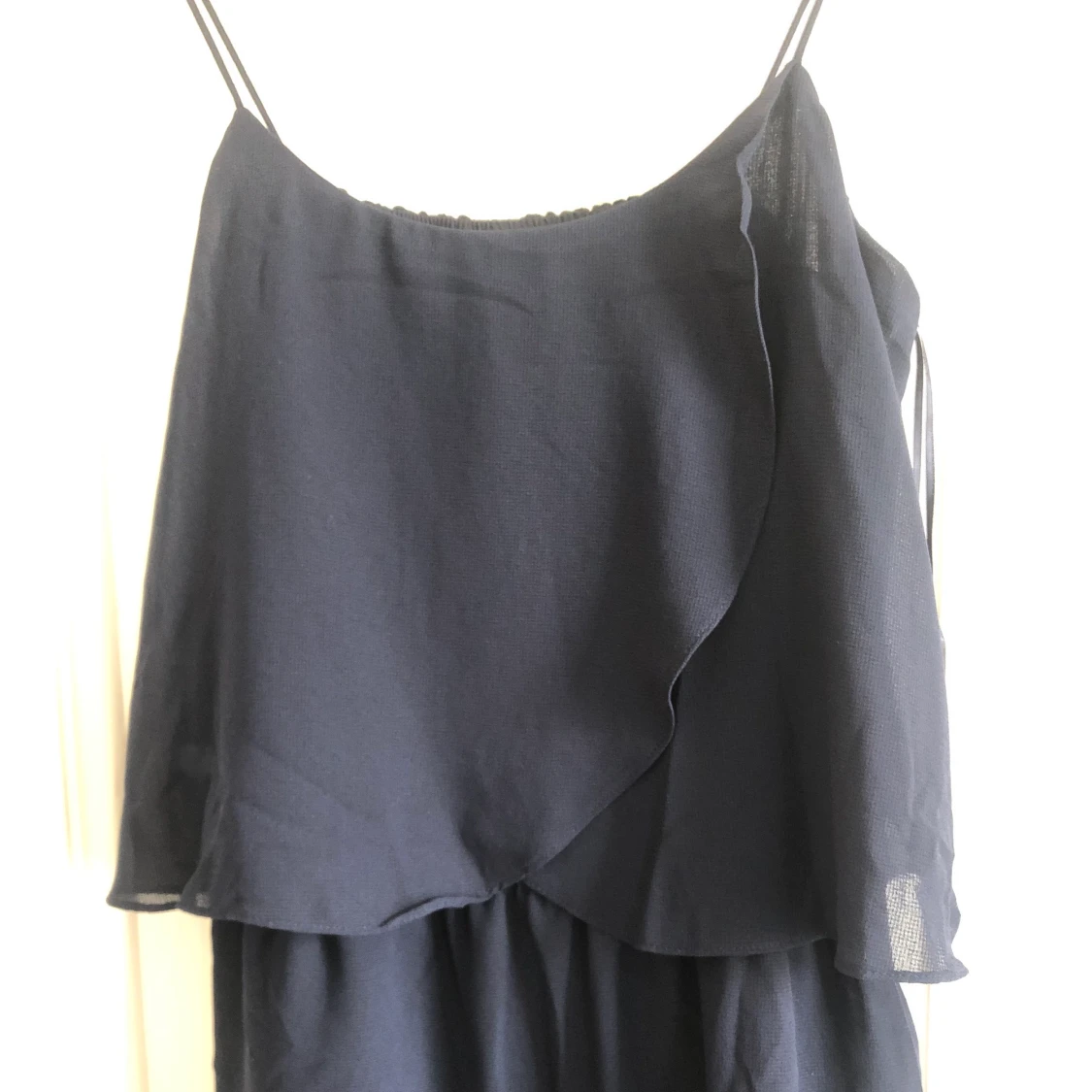 Mörkblå klänning - 91