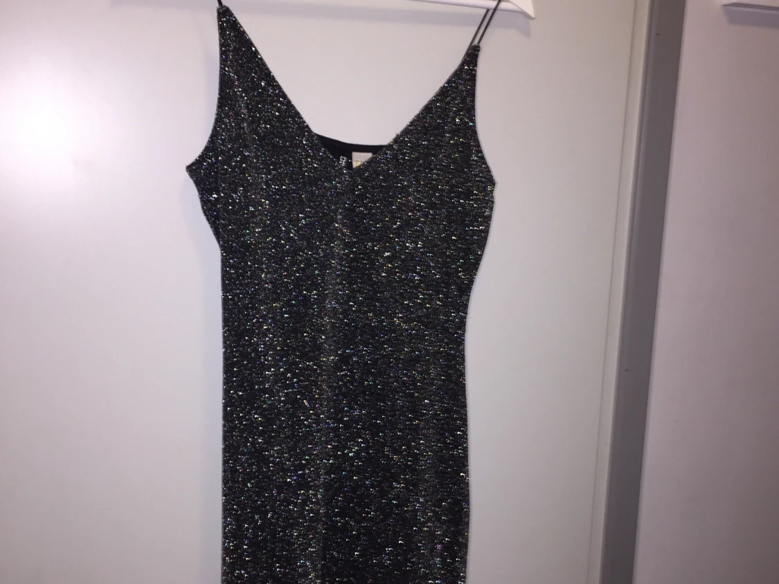  glitter klänning 
