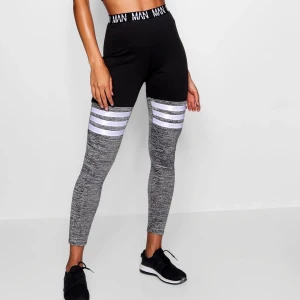 Träningstights - Köpa från Boohoo för 162kr. Jättesköna men de har tyvärr blivit för små. Bra skick, endast använda några få gånger, sparsamt. Egna bilder kan fixas!