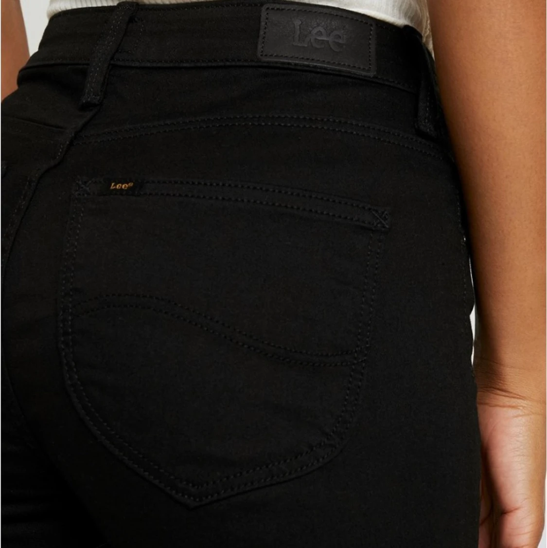 Svarta bootcut jeans från Lee - 91