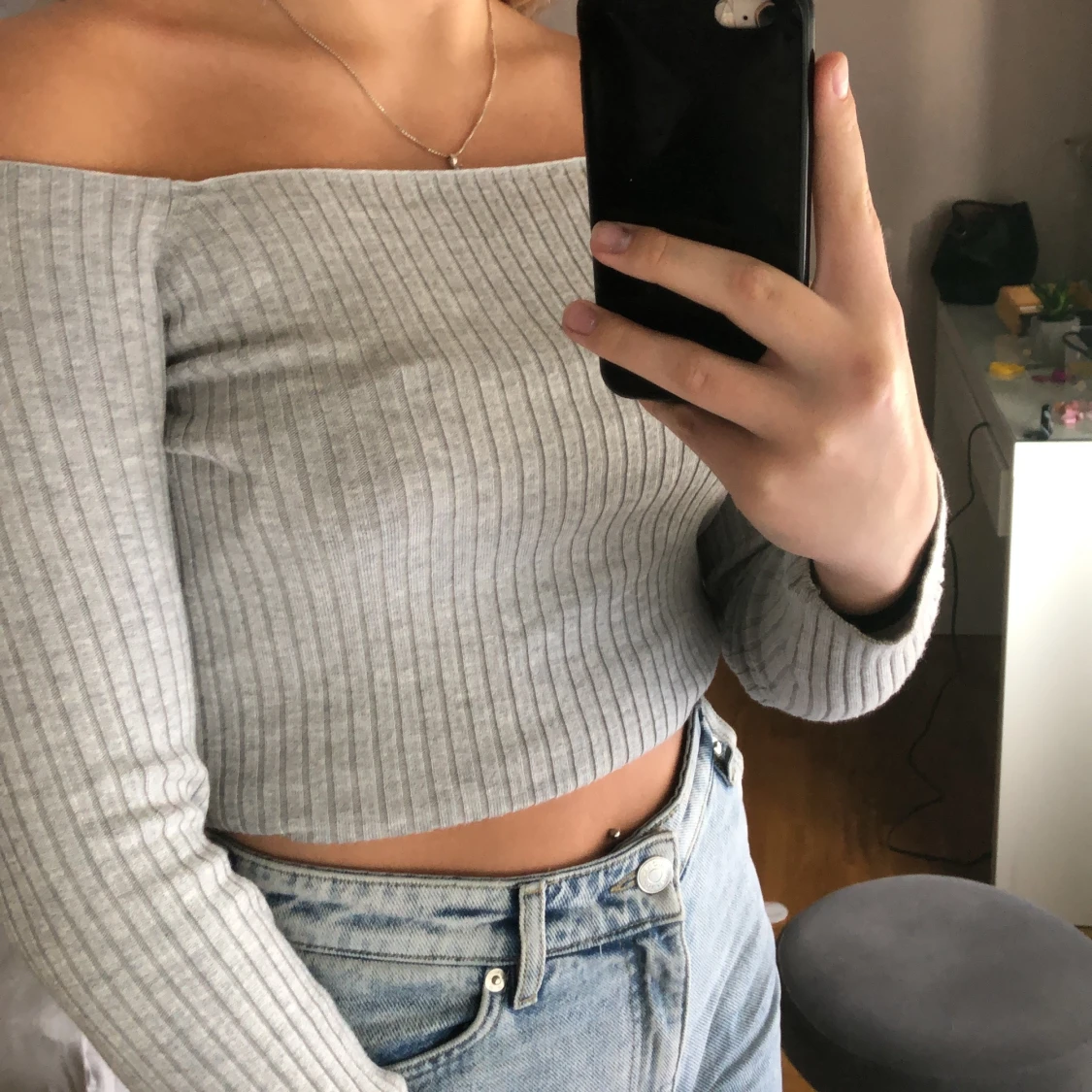 Of sholder tröja - 90