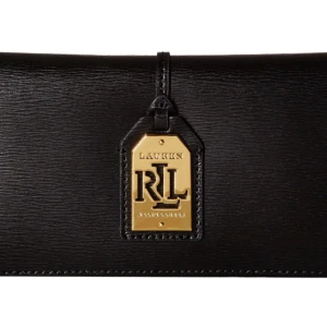  - LAUREN by Ralph Lauren plånböcker Färg:svart Åtgärderna: 19 x 3 x 10 cm Material: läder ID: 30511