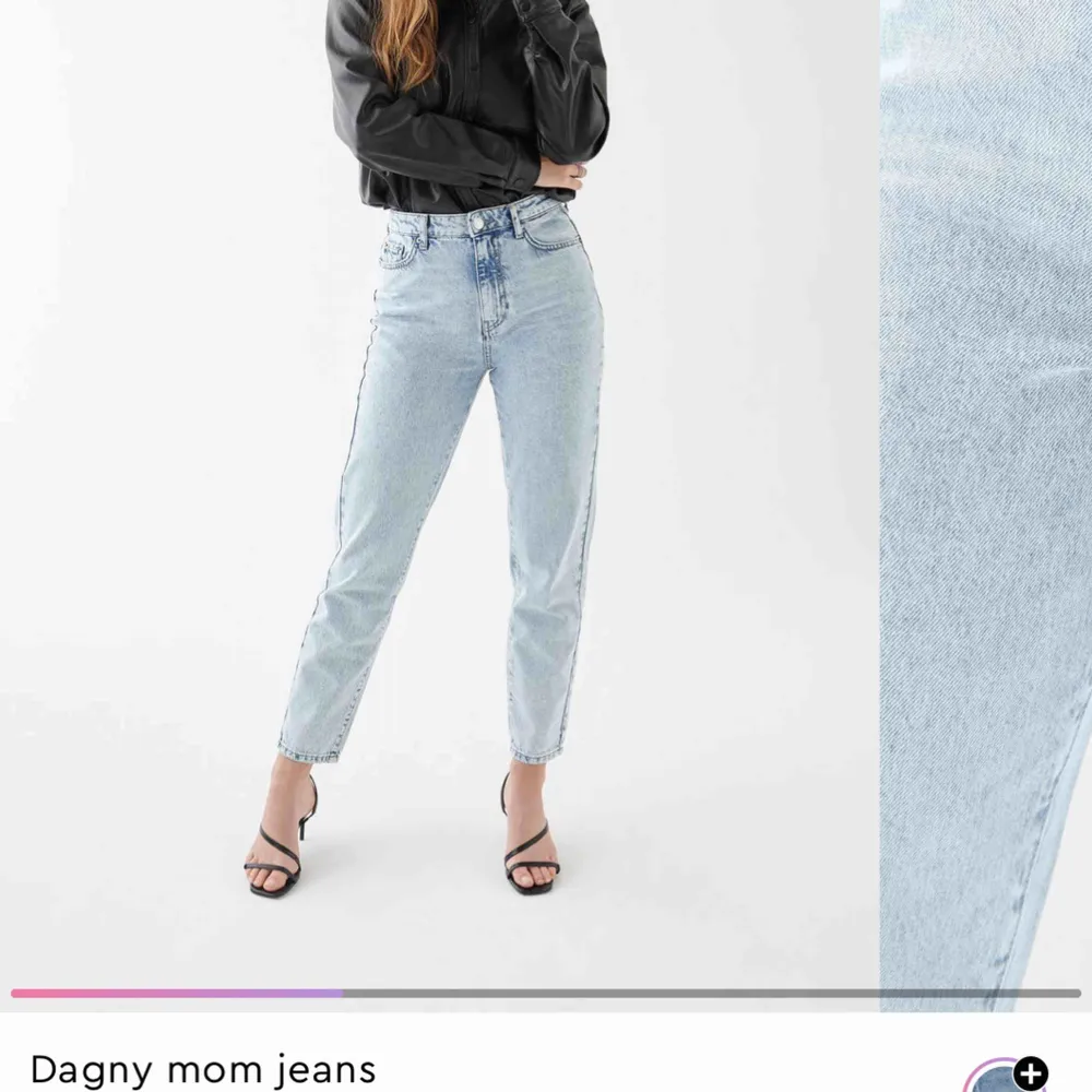 Mom jeans från Gina tricot, knappt använda. Jeans & Byxor.