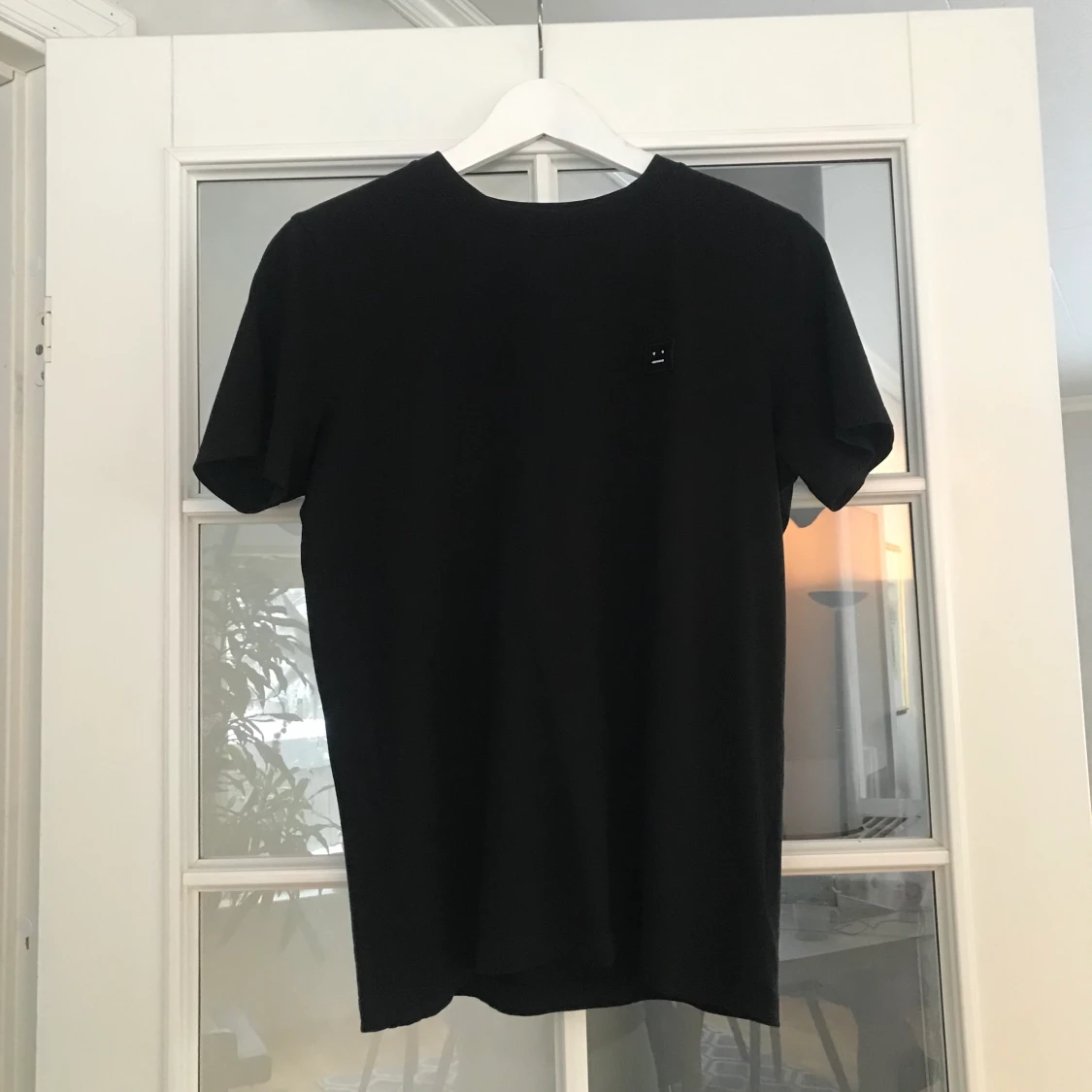 ACNE STUDIOS face t-shirt svart strl S