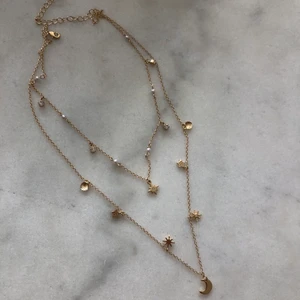 Dubbelt halsband - Använd 1 gång