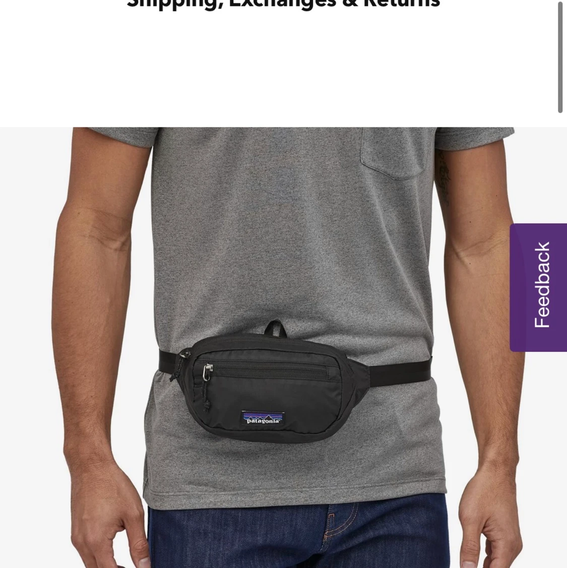 magväska från Patagonia - 90