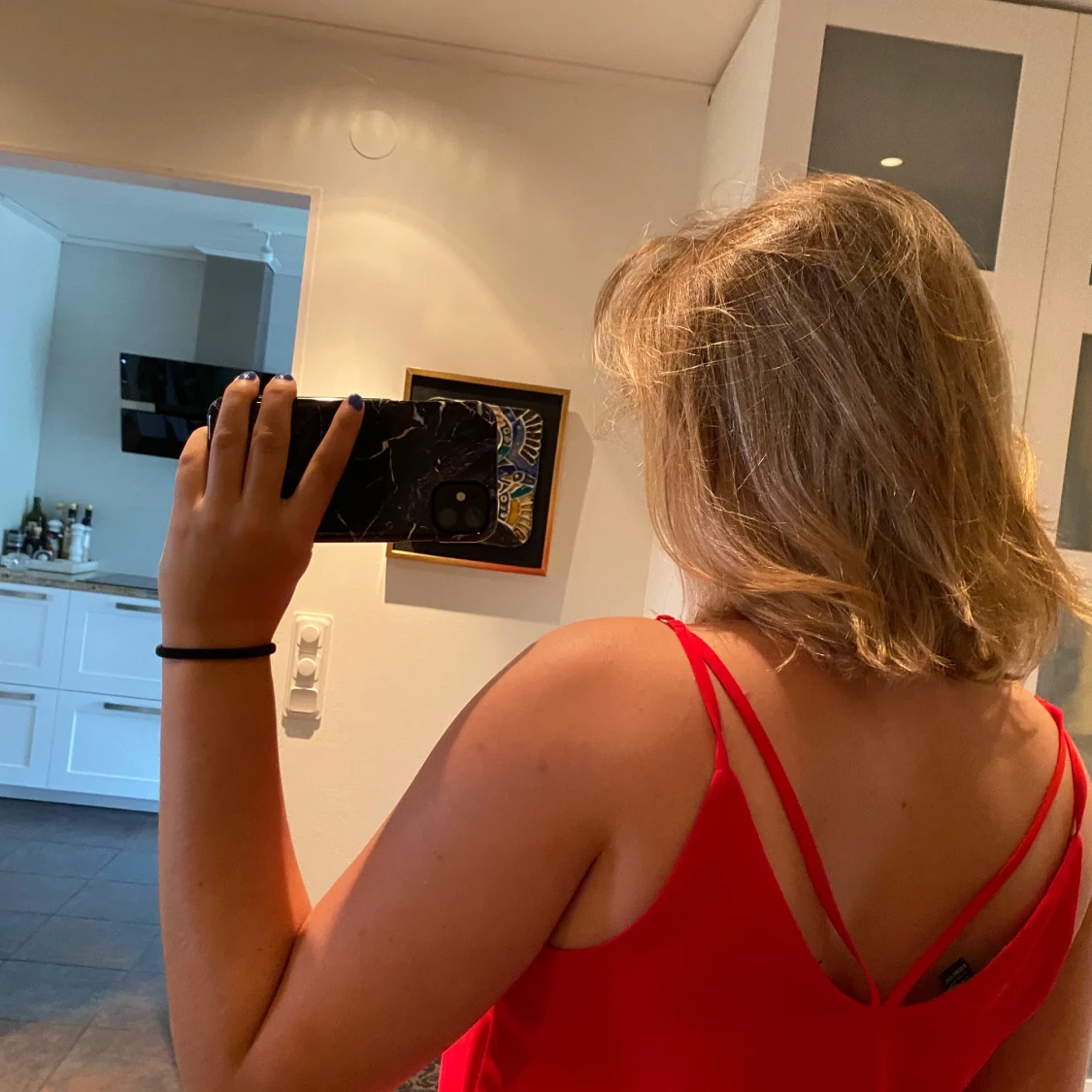 Fint linne-blus - 90