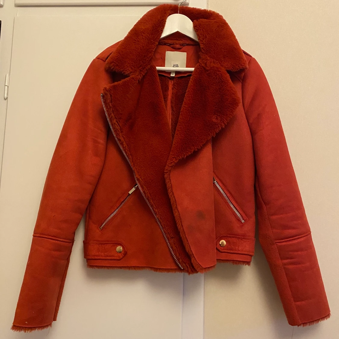 Fluffig jacka från River Island