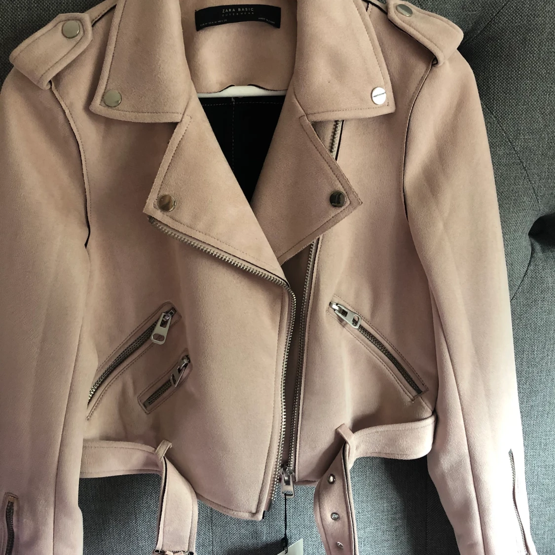 Ljusrosa jacka från Zara 