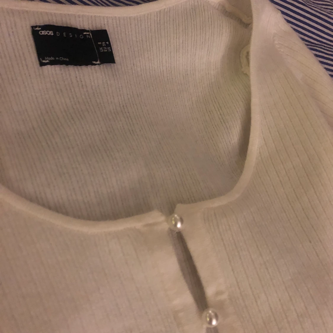 Vit kofta från asos - 90