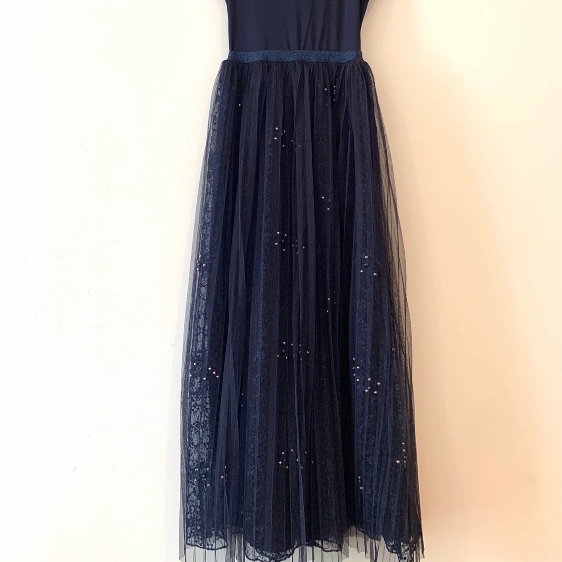 Mörk blå bal klänning  - 90