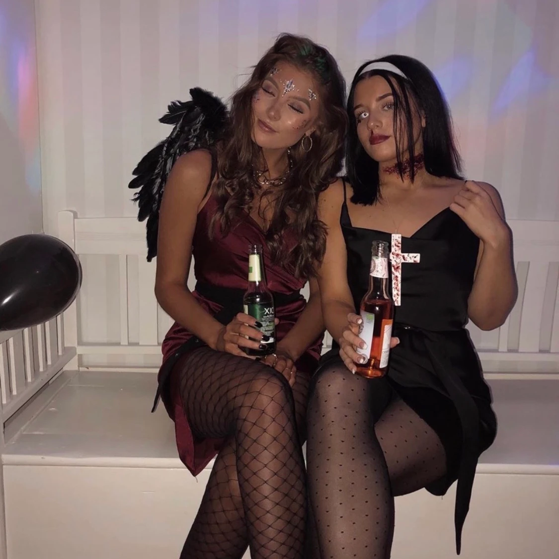 RÖD SATIN KLÄNNING!  - 90