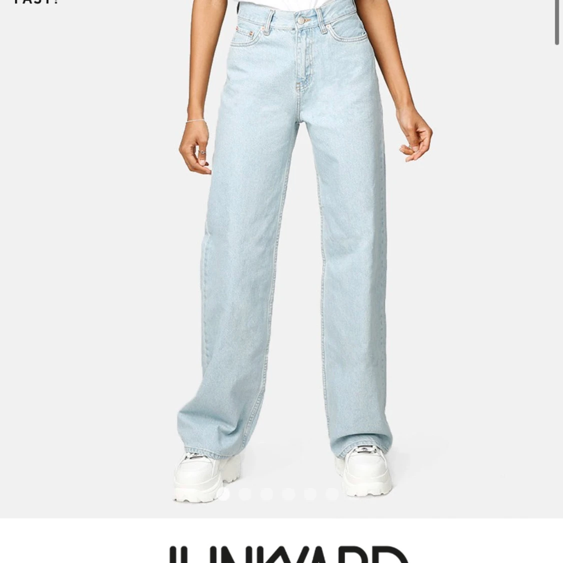 Wide Leg Jeans från Junkyard W29