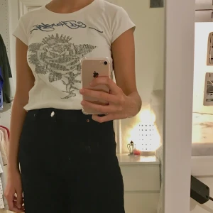 Ed Hardy t-shirt - Säljer en cool t-shirt ifrån Ed Hardy som är för liten för mig. Köpt på second hand. Några stenar har ramlat av ifrån trycket på t-shirten men det syns knappt. Frakt tillkommer❤️