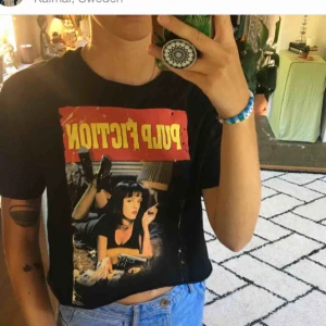  - As snygg T-shirt med pulpfiction tryck. Frakt tillkommer. 
