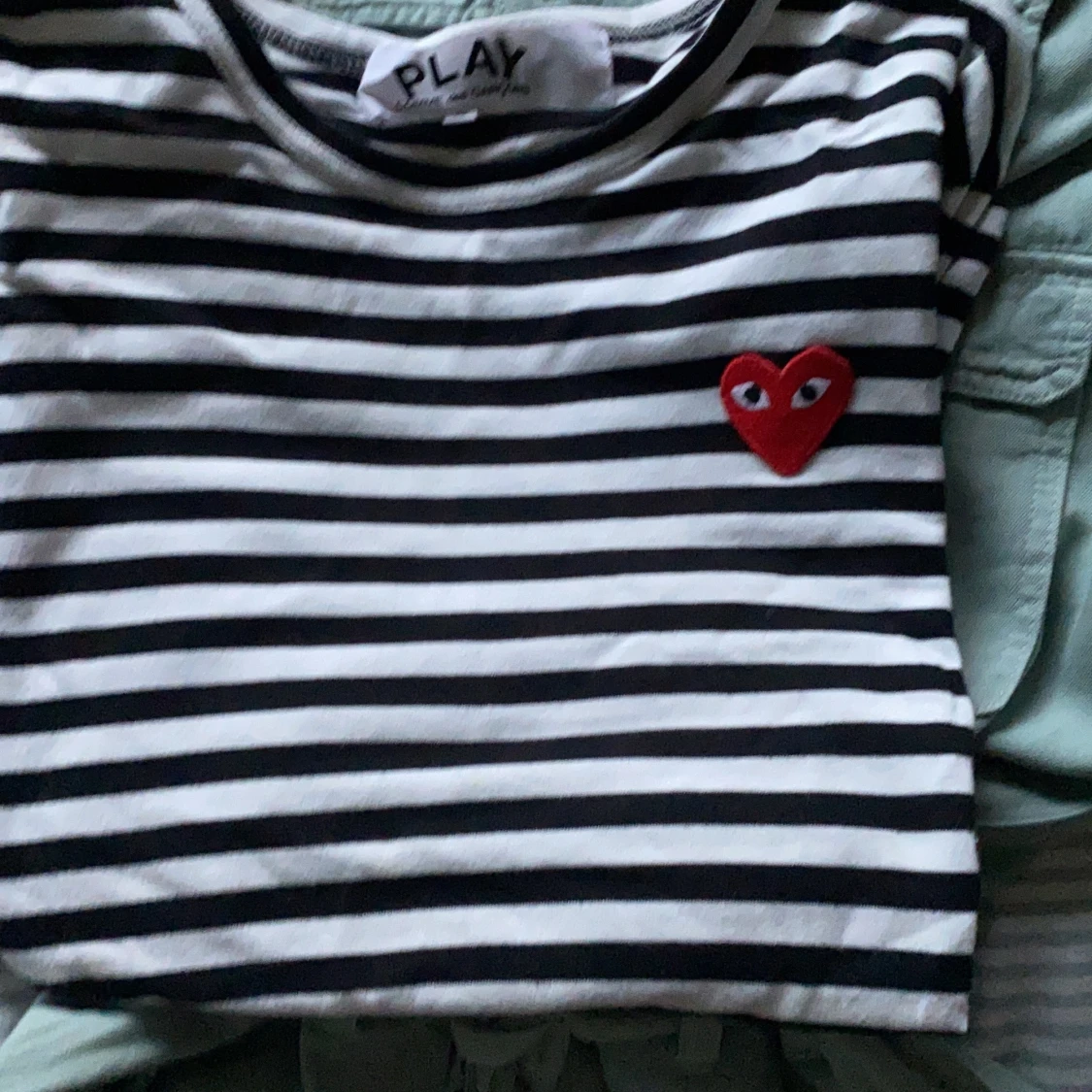 Comme Des Garcons Play långärmad - 90