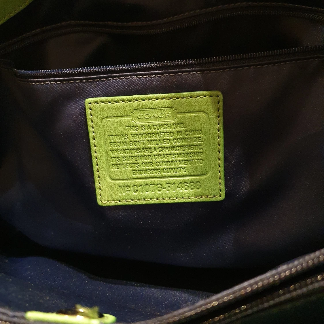 Grön toteväska  - 91