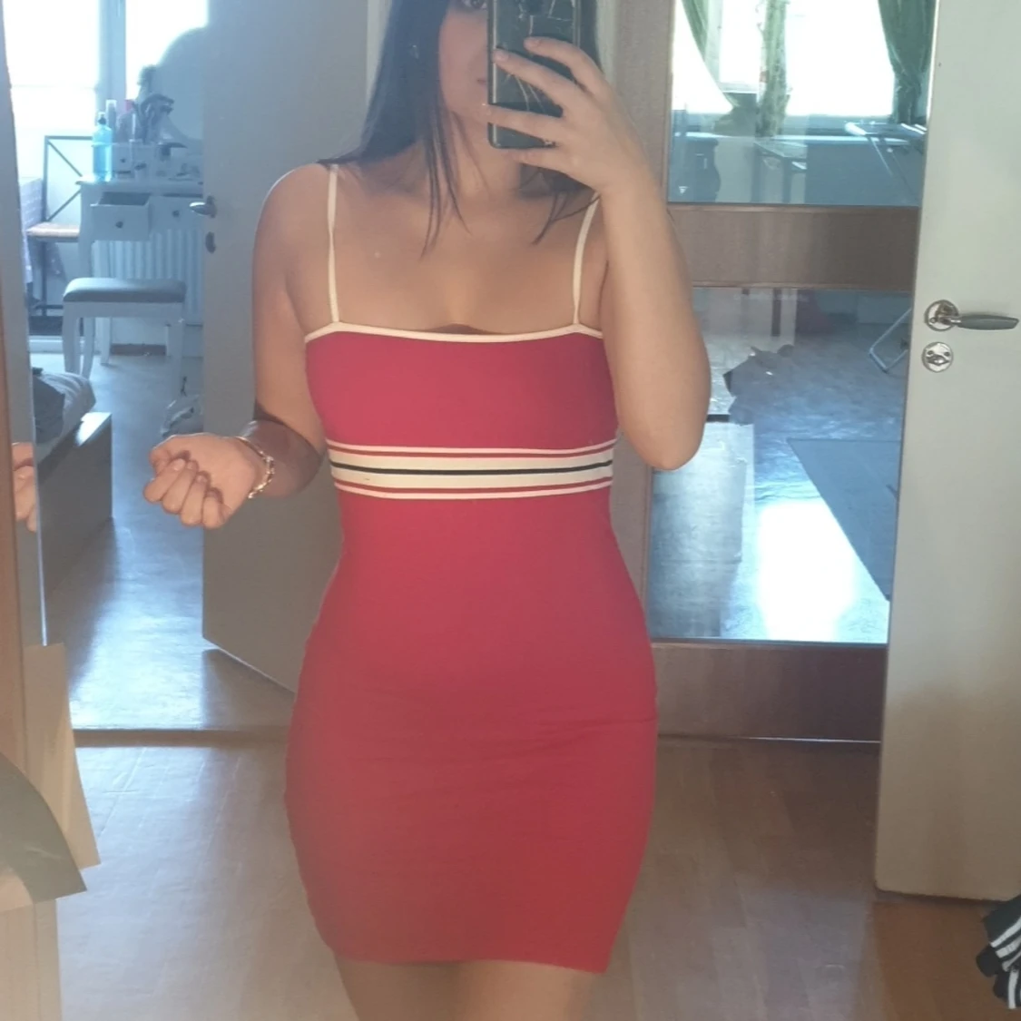 Röd sundress