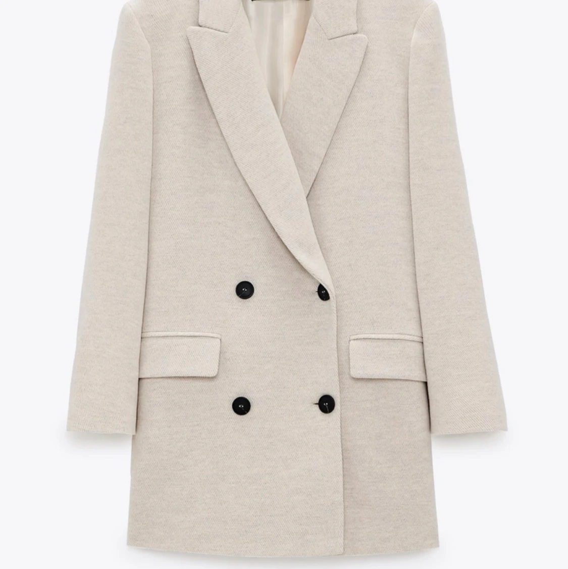 Ljus oversize kappa från Zara - 90