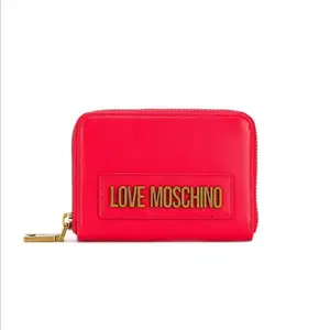 Ny Love moschino wallet zip, synthetic leather   14cm-width, 9.5cm-height, 2 cm- depth, orginal packing