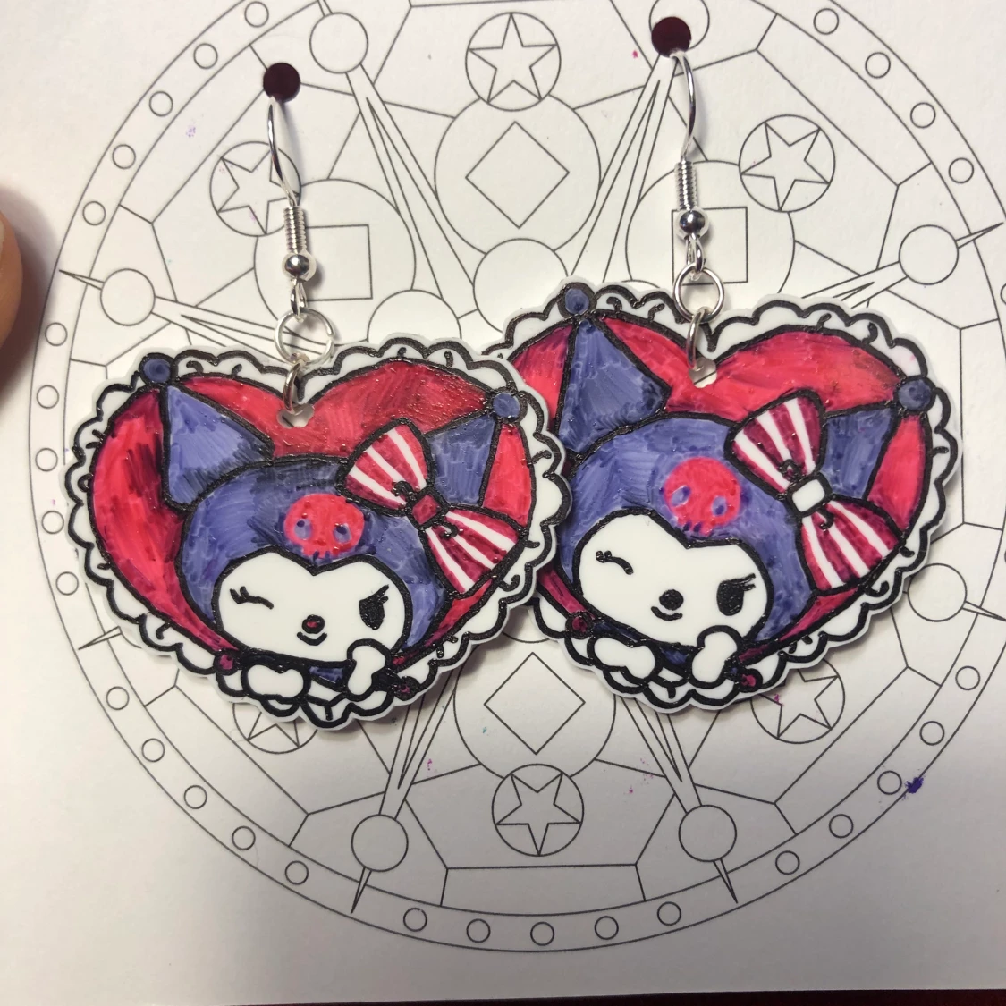 Örhängen Kuromi - 91