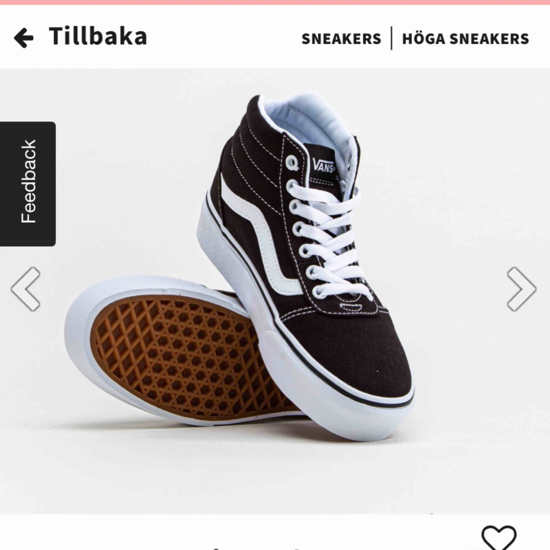 Höga vans old Skoog i plattform - 91