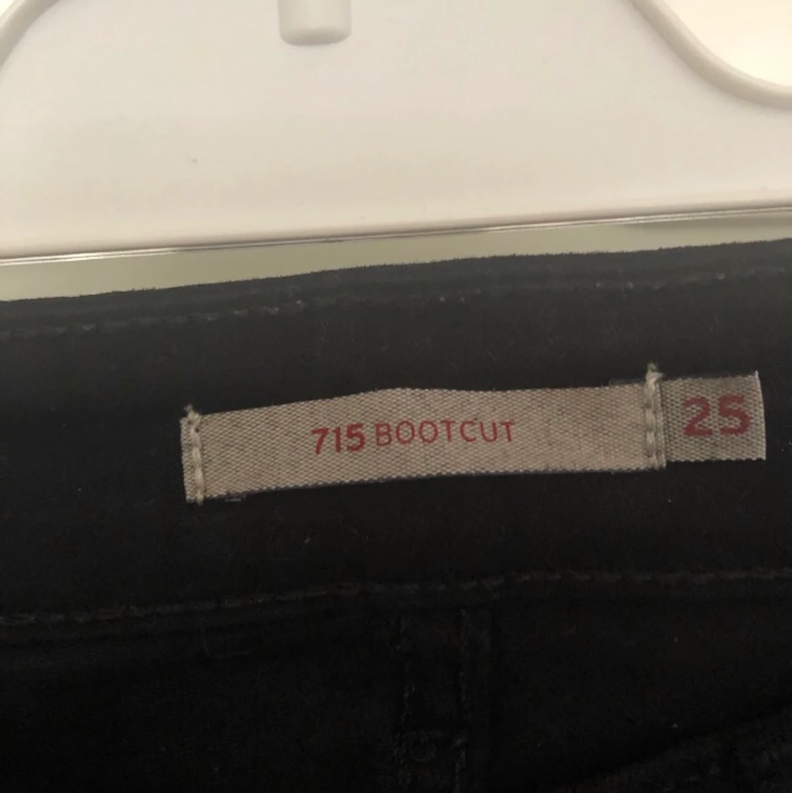 Svarta levis jeans, bootcut, w25 - 90