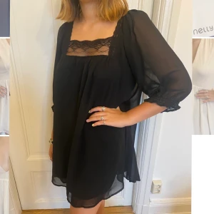 Klänning stl S - Klänning med spets. Stl S