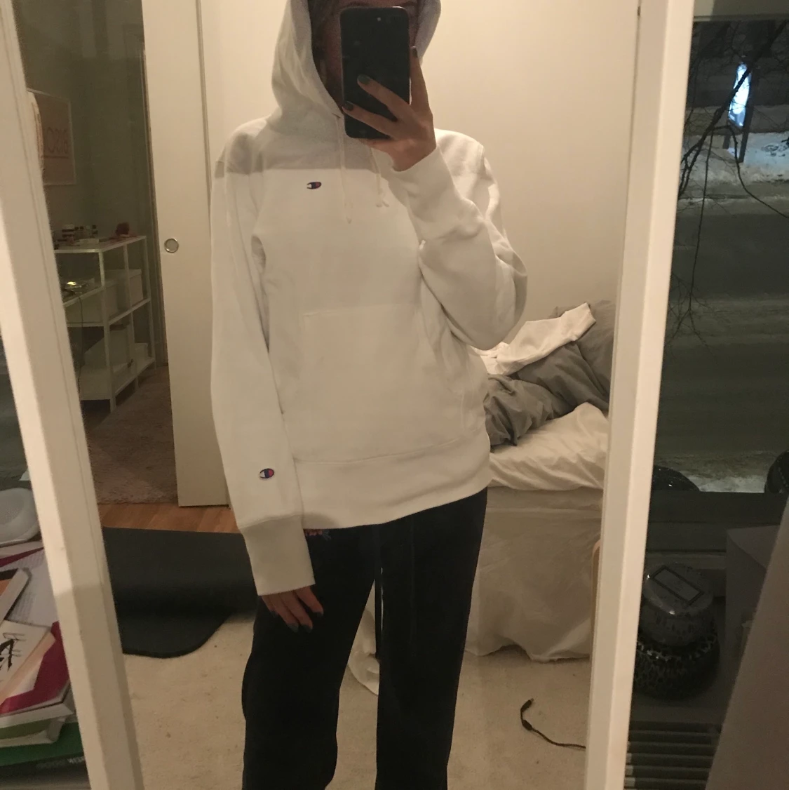 Champion ”reverse weave” hoodie - 90