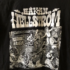  - Håkan Hellström Rullande Åska 2017 - T-shirt i bra skick. Hämtas i Uppsala eller skickas mot fraktkostnad 39 SEK 