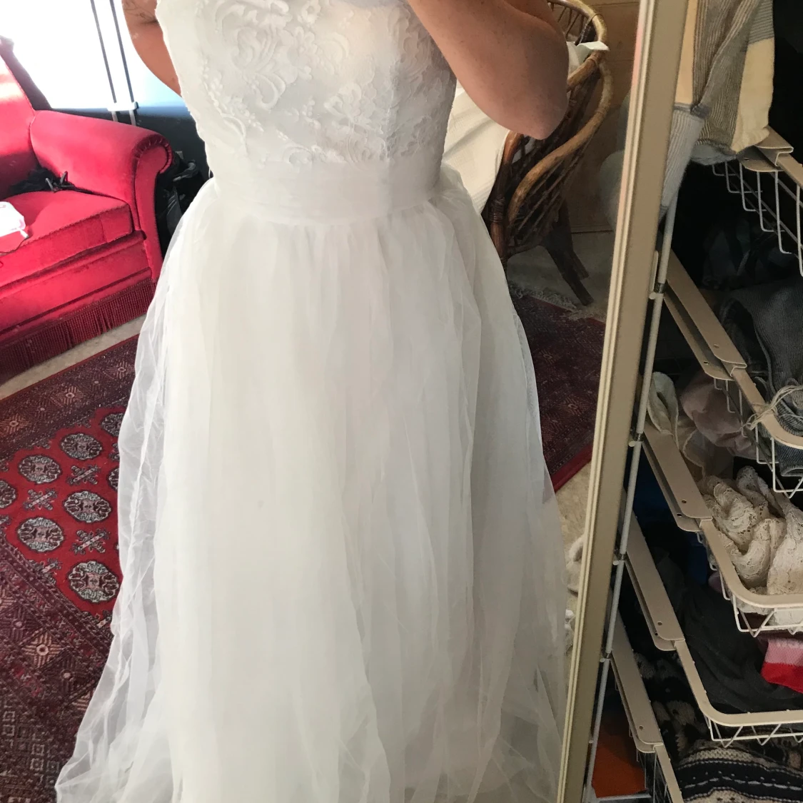 Brudklänning storlek 36