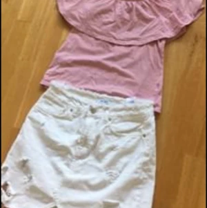 Kjol och topp -38 - Kjol fran NAKD, top - atmosphere, säljer båda som paket. Storlek-M. 