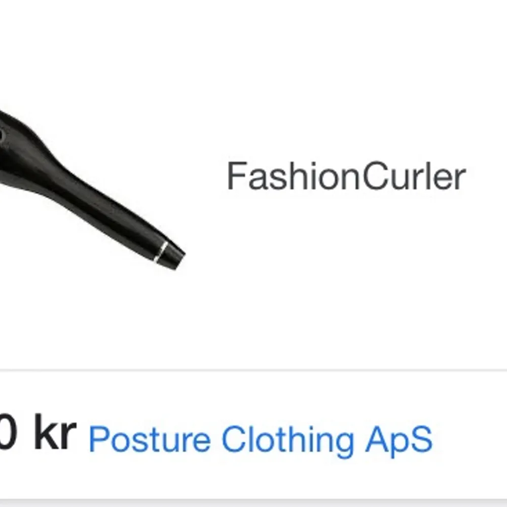 Säljer en locktång Från fashion curler Typ användt 3-4 ggr Allt funkar inte en ända skråma på den Inte ända repa! Fungerar perfekt köptes för 700 kr   (Va tvungen  o skriva en St . Övrigt.