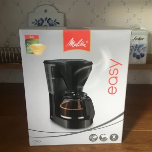 Melitta kaffemaskin - Helt oanvända fortfarande i kartong. Möts i Örebro!